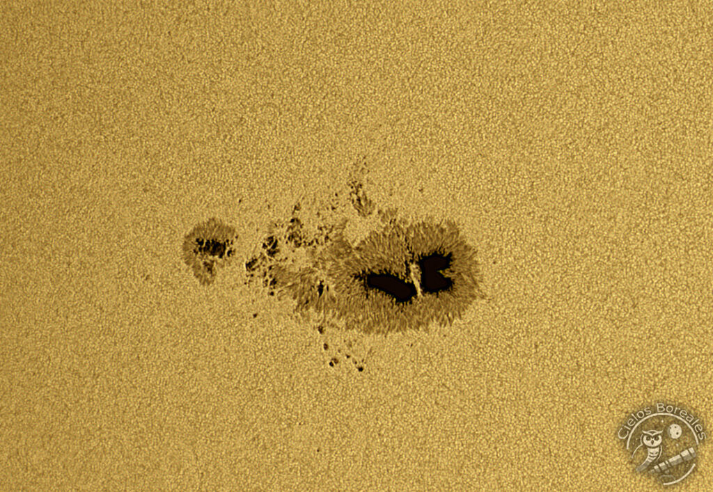 AR4079, la mayor mancha solar en 2025 1 2025 05 03 1411 QHY5III462C AR4079