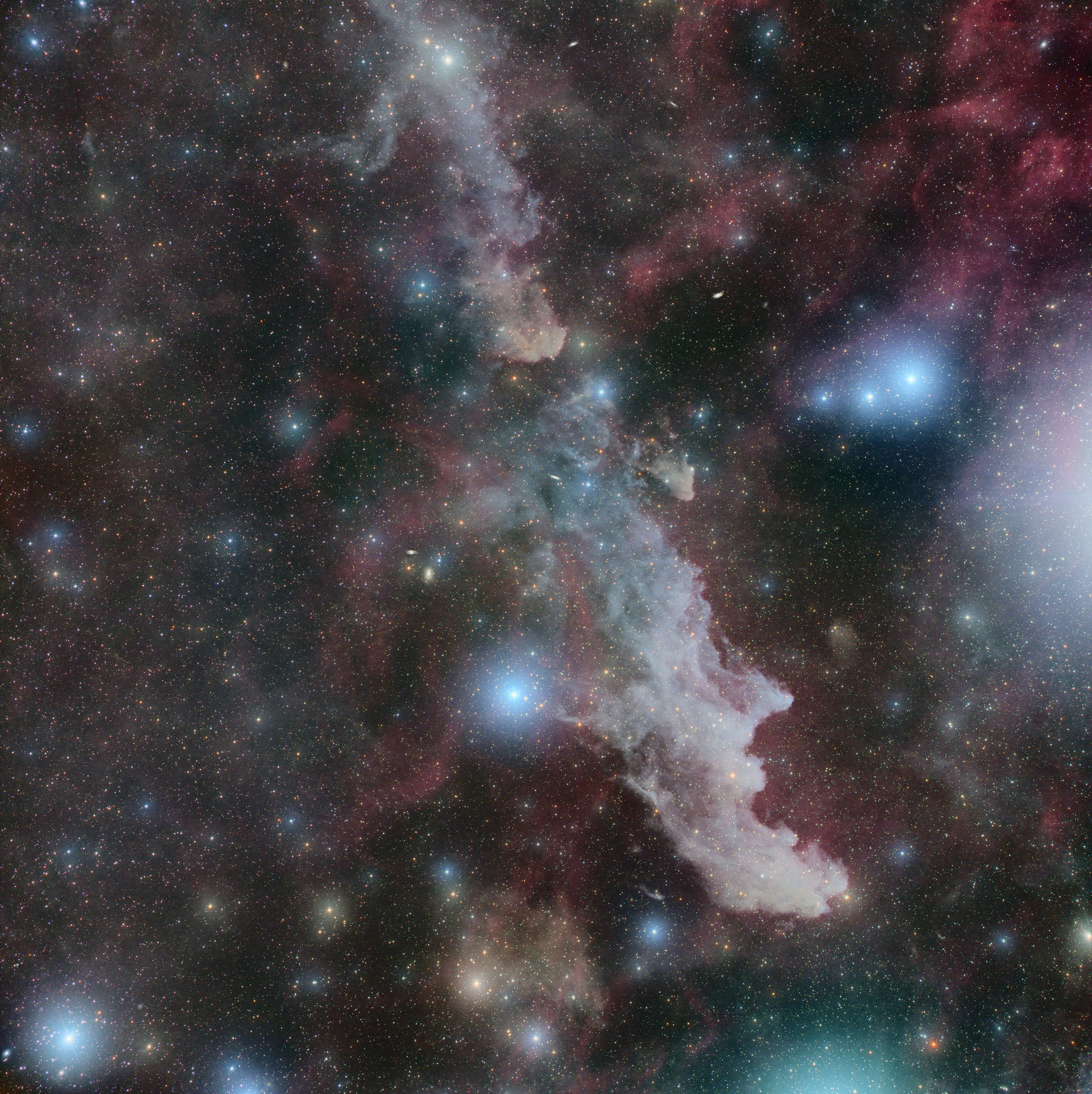 IC2118, Nebulosa de la Cabeza de la bruja