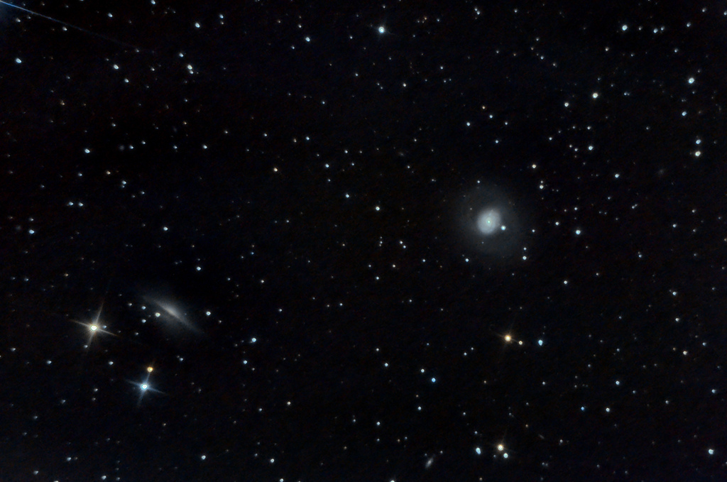 M77 y NGC1055.