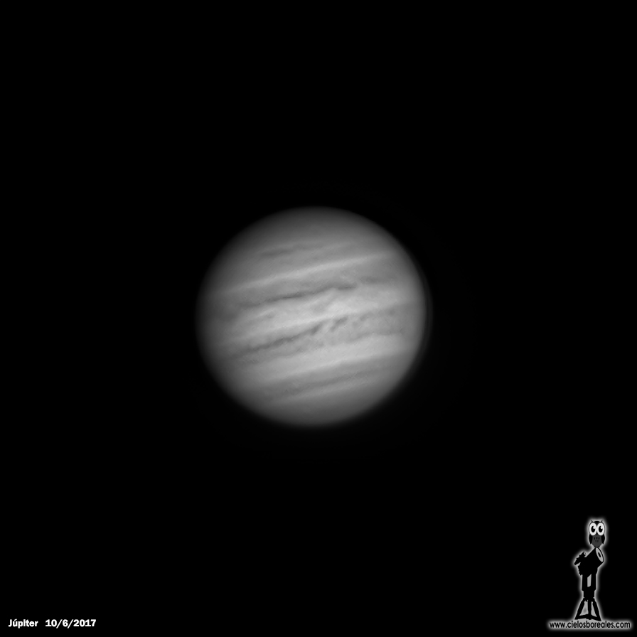 Júpiter junio de 2017