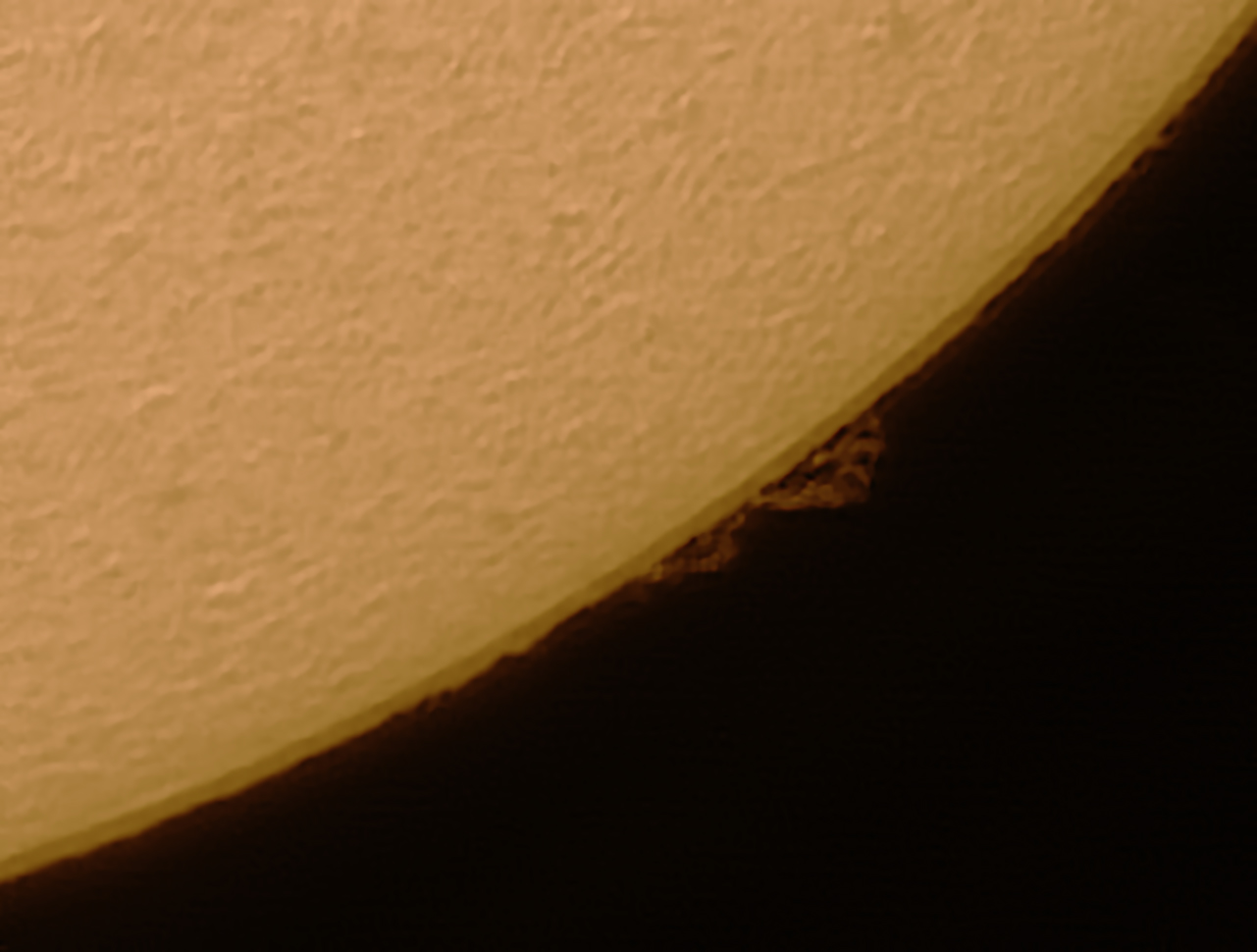 Protuberancia solar 03/05/2021