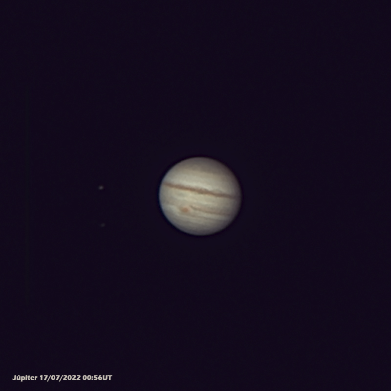 Júpiter con Mak127 y QHY462C