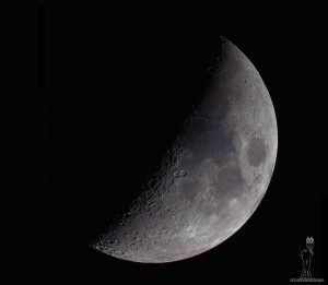 Luna creciente 29/7/2017