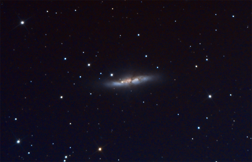 Supernova SN2014J en M82