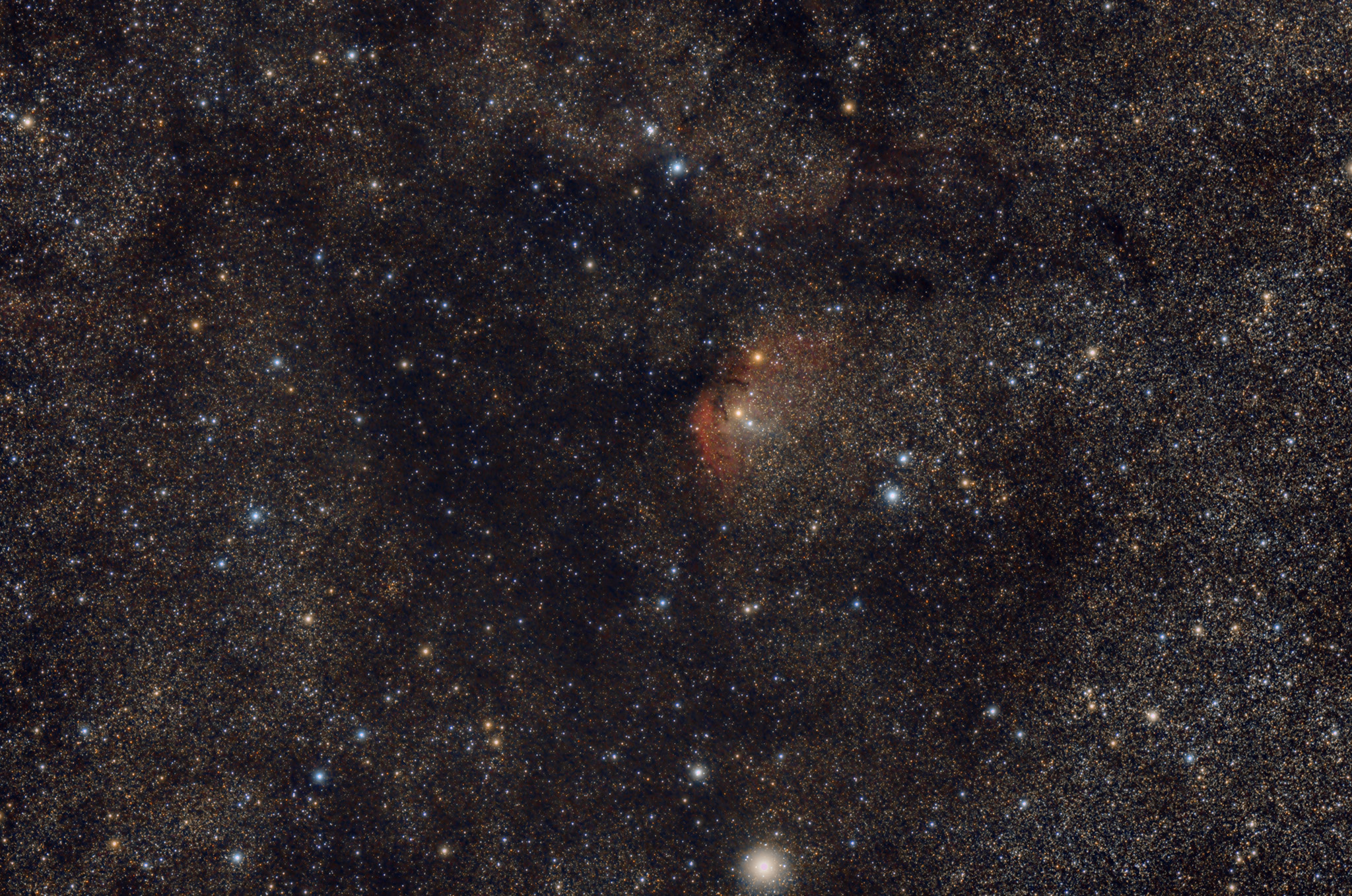 Sh2-101 Tulip Nebula