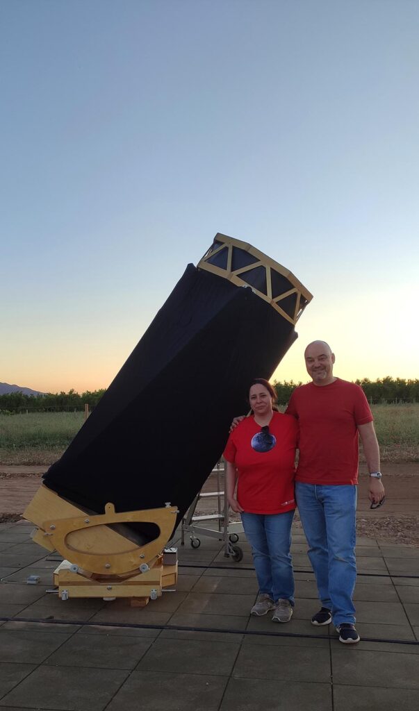 telescopio de 28 pulgadas de Sky Andaluz