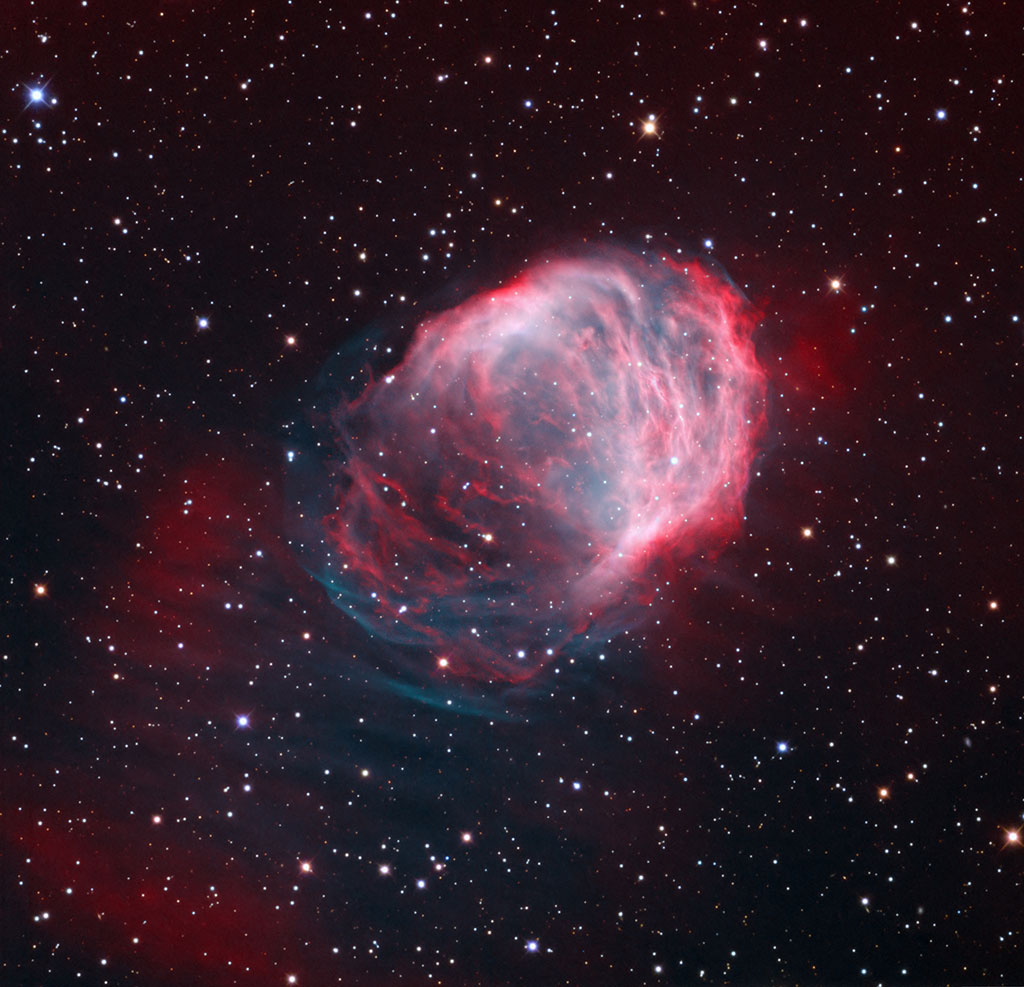 Nebulosa con telescopio en alquiler