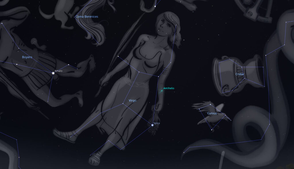 constelación de Virgo