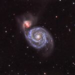 Galaxia M51 o "del remolino"