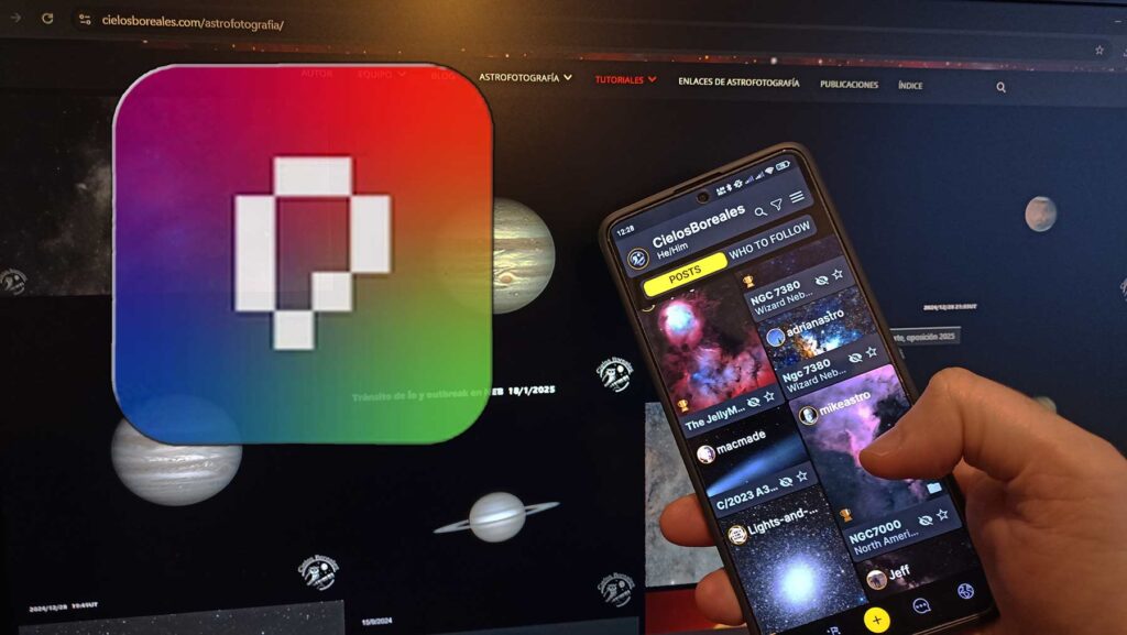 Picastro, la app social para compartir astrofotografías picastro