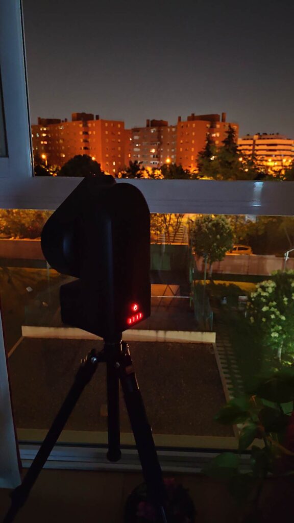 Probando el Seestar S50 seestar casa