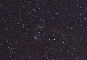 Imagen del cometa Garrad, captada por un servidor hace un par de años.